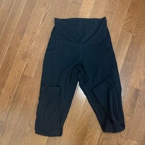 Black High-Waisted Leggings